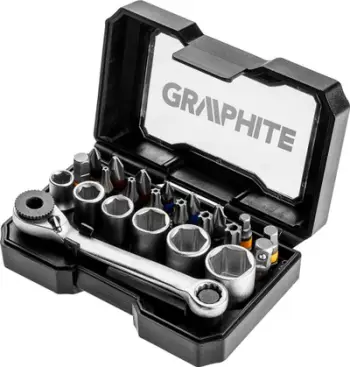 Set çelësash pune Graphite me 24 pjesë 56H610