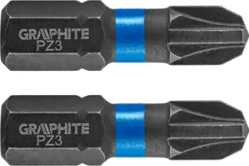 Majë kaçavide Graphite, PZ3 x 25 mm, 2 copë