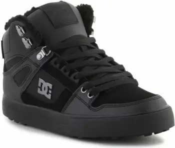Atlete për meshkuj DC, Pure high-top wc wnt, të zeza