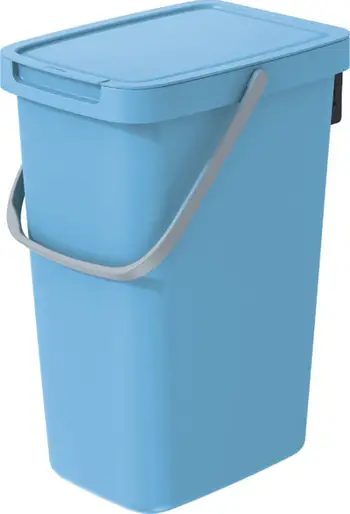 Kosh mbeturinash Prosperplast Keden Systema Q, 12L, plastikë, blu e çelët