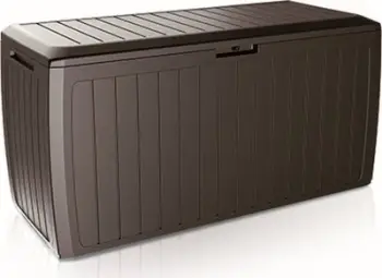Kuti kopshti Prosperplast Boxe Board, 290L, kafe e kuqërremtë