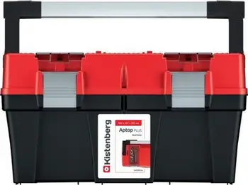 Organizuesi i veglave Prosperplast Aptop Plus, i kuq/transparent