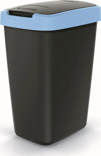 Kosh mbeturinash Prosperplast Keden Compacta Q, 12L, plastik, blu