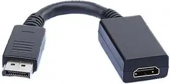 Përshtatës AV Art, DisplayPORT - HDMI, i zi