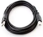 Kabllo USB ART, USB-A - USB-B, 5m, e zezë