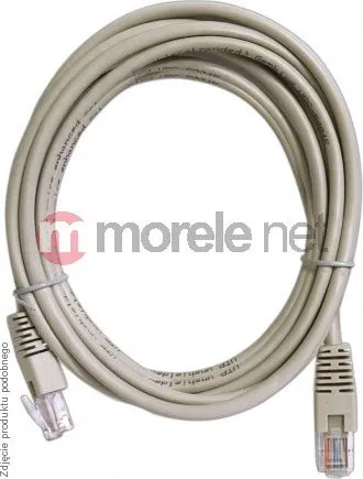 Kabllo patchcord ART, U/UTP, Cat.5e, 1 m, e hirtë - 1