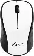 Maus wireless Art, i zi/bardhë