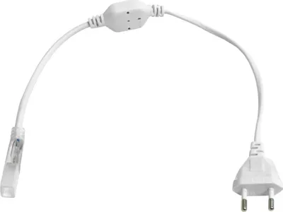 Prizë për shirit LED ART, 50 cm, 230 V, + lidhës + 5 doreza, e bardhë - 1