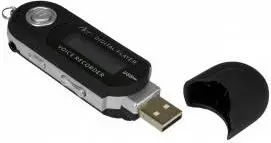 Luajtës për MP3 Art 8GB, i zi