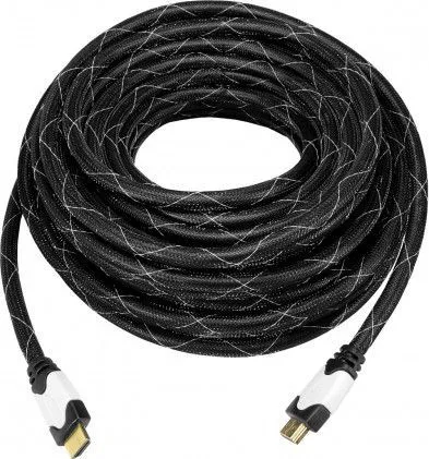 Kabllo ART, HDMI në HDMI, 10m, e zezë - 1