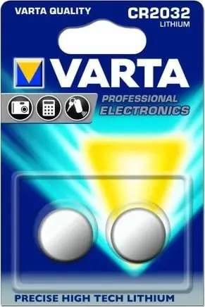 Set baterish Varta Electronics CR2032, 3V, 20 copë
