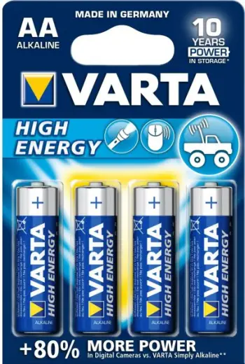 Bateri Varta High Energy AA / R6, 4 copa