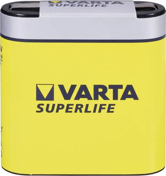 Bateri 3R12 Varta Superlife, 4.5V - 1