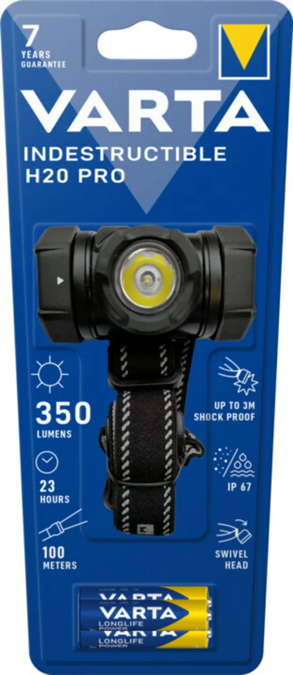 Llambë koke VARTA Indestructible H20 Pro - 1