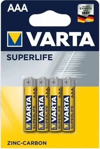 Bateri Varta Superlife 4xAAA/ R03
