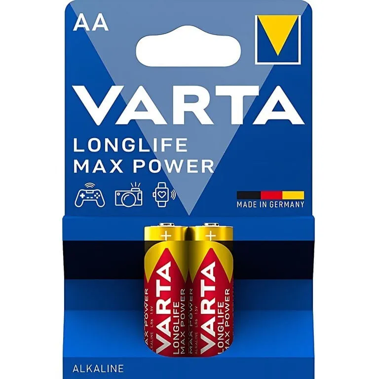 Bateri Varta Max Tech Lr6 Ve 2 - 1