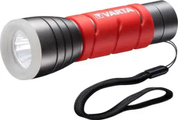 Dritë dore Varta Outdoor Sports F10, 235 lm, 151 m rreze, IPX4, e zezë / kuqe