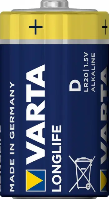 Bateri Varta LongLife Extra, C / R14, 2 copë