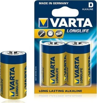 Bateri Varta LongLife Extra 9V, 2 copë - 1