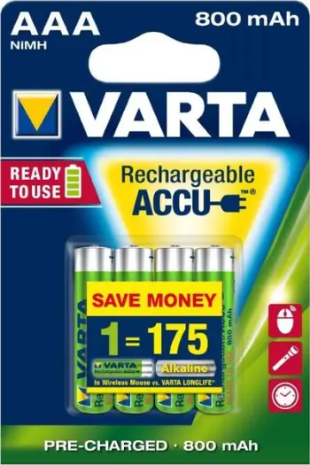 Bateri Varta LongLife AAA / R03 800mAh, 4 copë