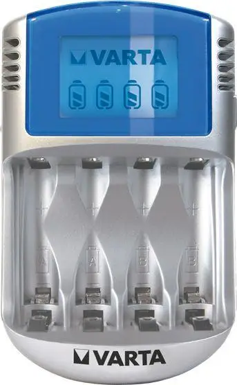 Karikues Varta LCD Powerplay 12V USB, 2-4 orë, i zi