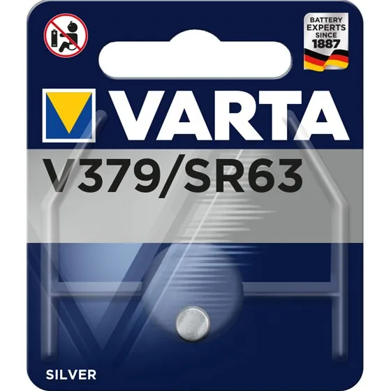Bateri Varta Electronics SR63, 1.55V - 1