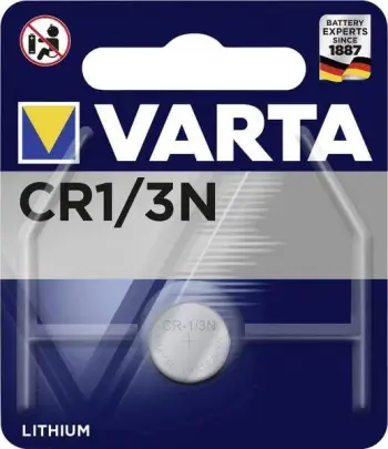 Bateri Varta CR1/3N, 170mAh