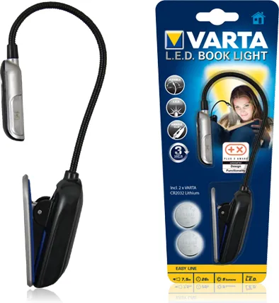 Llambë e librit LED Varta, 150mm - 1