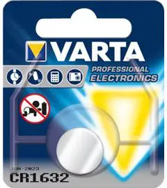 Bateri CR1632 Varta, 3V, 1 copë
