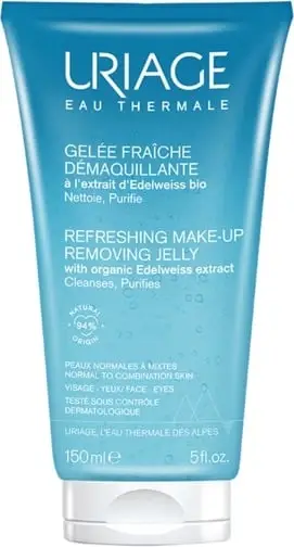 Xhel freskues për heqjen e make-up-it Uriage, 150 ml
