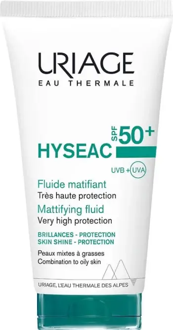 Fluid për mbrojtje nga dielli URIAGE Hyseac Mattifying Sun Protection SPF50+, 50ml
