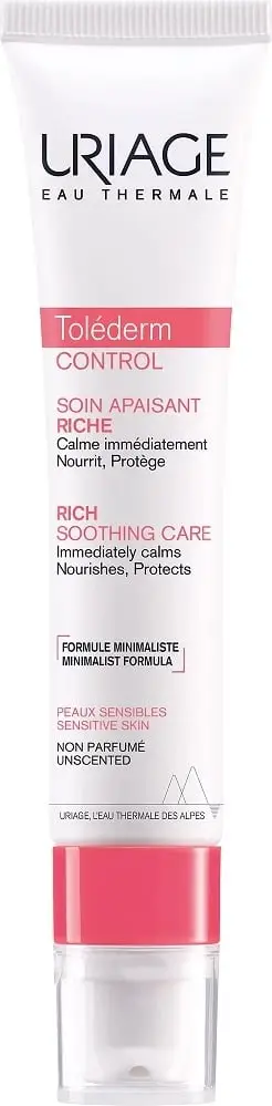 Krem qetësues lëkure Uriage Toléderm (Control Rich Care), 40 ml