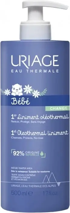 Pastrues për foshnje Uriage Bébé 1st Oleothermal Liniment, 500 ml