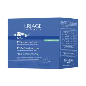 Ujë termal Uriage 1st Natural Serum Bebe, 15 x 5 ml
