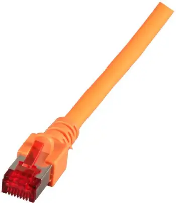 Kabllo rrjeti EFB K5516.10, Cat.6, RJ-45, 10m, portokalli