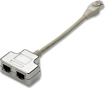 Ndarës rrjeti EFB RJ45 K5126.015, 2x femër 1x mashkull, gri
