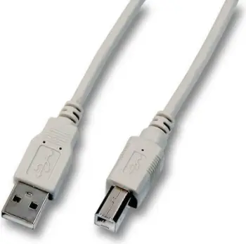 Kabllo USB EFB, USB-A - USB-B, 0.5 m, e hirtë