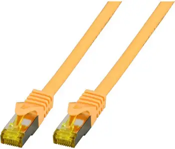 Kabllo rrjeti EFB Patchcord S/FTP, Cat.6A, LSZH, Cat.7, 30m, e verdhë