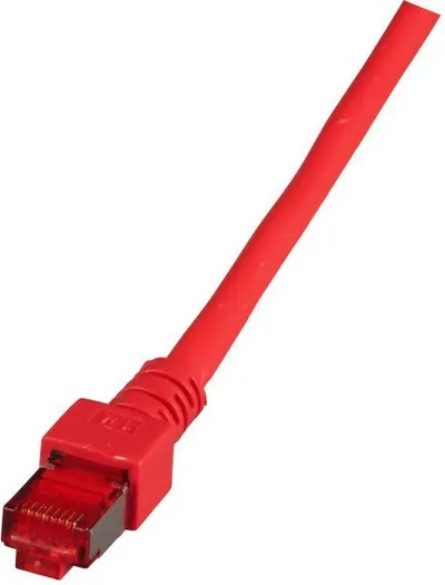 Kabllo EFB Patchcord, S / FTP, Cat.6, 0.25m, e kuqe - 2