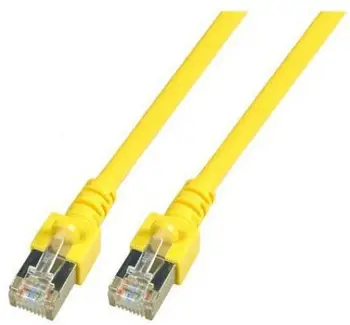 Kabllo rrjeti EFB Elektronik RJ45, Cat.5e, SF/UTP, 25m, e verdhë