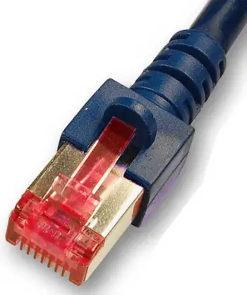 Kabllo patchcord EFB (K5515.2), CAT 6, 2 m, e zezë