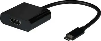 Kabllo USB EFB EBUSBC-HDMI-4K30, USB C në HDMI, 0.15 m, e zezë