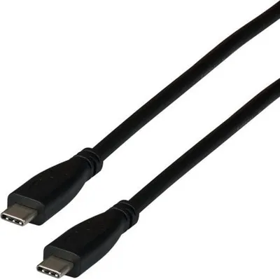 Kabllo USB EFB USB4 USB C në USB C, 0.8m, 40 Gbit/s, i zi - 1