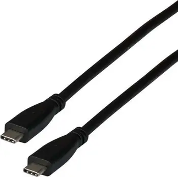 Kabllo USB EFB USB4 USB C në USB C, 0.8m, 40 Gbit/s, i zi