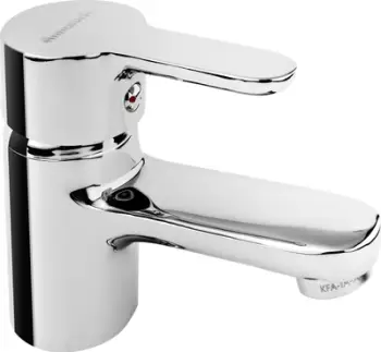 Rubinet KFA Granat, 90mm, krom