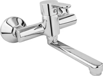 Rubinet për banjo KFA, 150 mm, i argjendtë