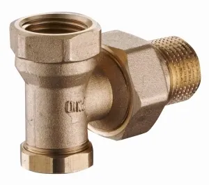 Valvulë e radiatorit KFA 751-100-07, 1/2 ", e artë - 1