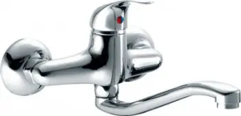 Rubinet lavamani mural KFA Baryt, 150mm, krom