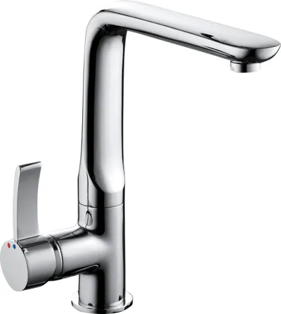 Rubinet kuzhine KFA Malachit standing chrome (4403-915-00) - 3