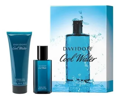 Set Eau de Toilette 40 ml + Xhel Dushi 75 ml Davidoff Cool Water - 2